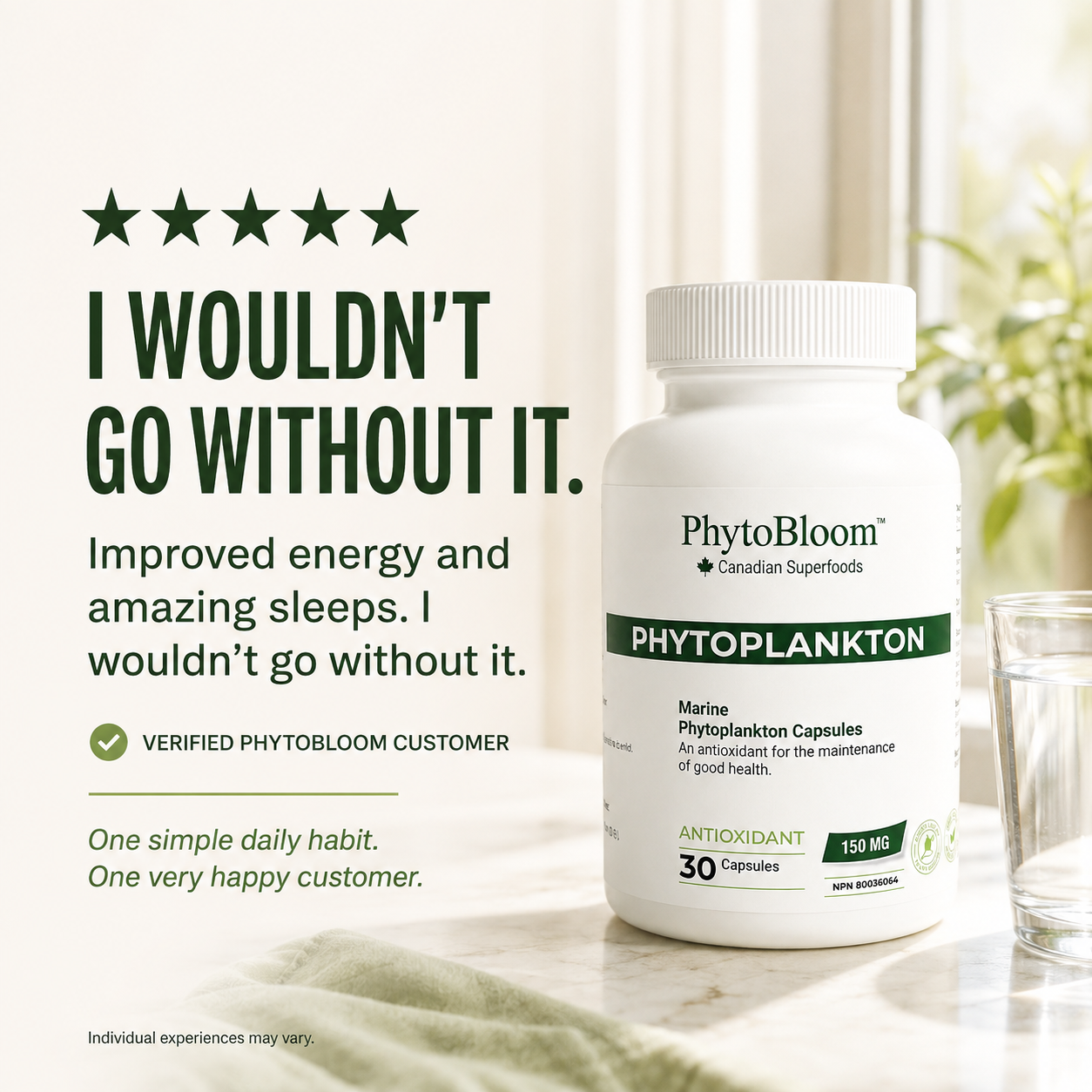 PhytoBloom Phytoplankton Capsules