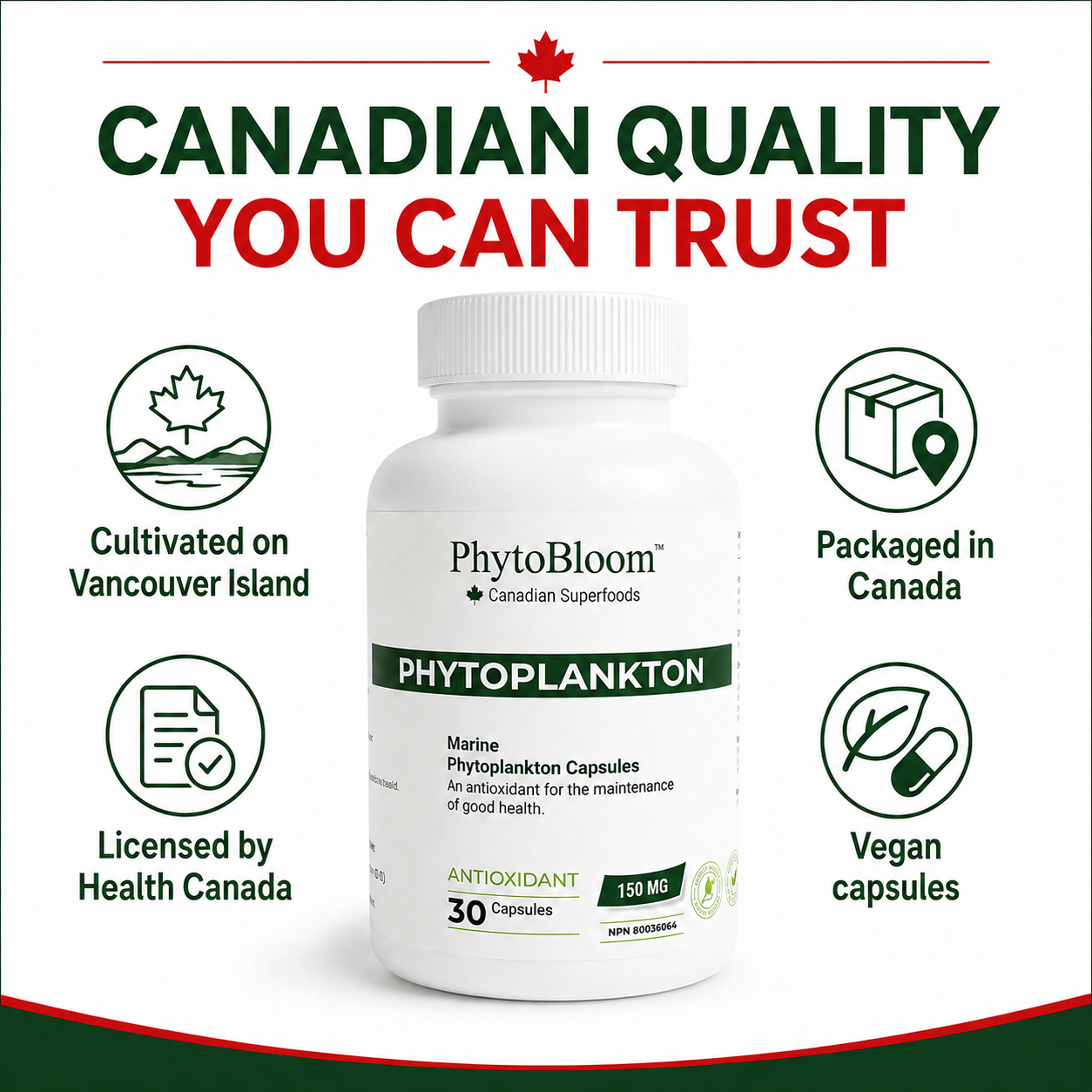 PhytoBloom Phytoplankton Capsules